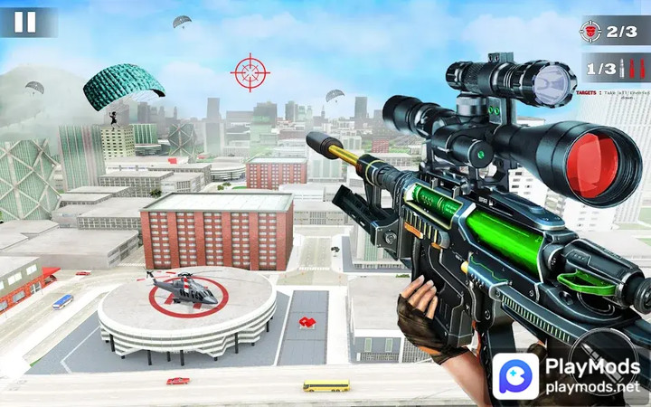 Sniper 3D Gun Games Shooter<span>(No Ads)</span> screenshot image 1_Popularmodapk.com
