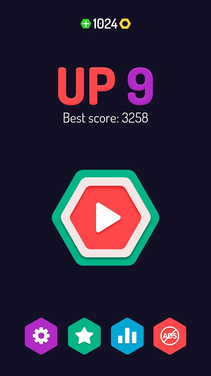 UP 9 Hexa Puzzle! Merge em all screenshot image 5_Popularmodapk.com