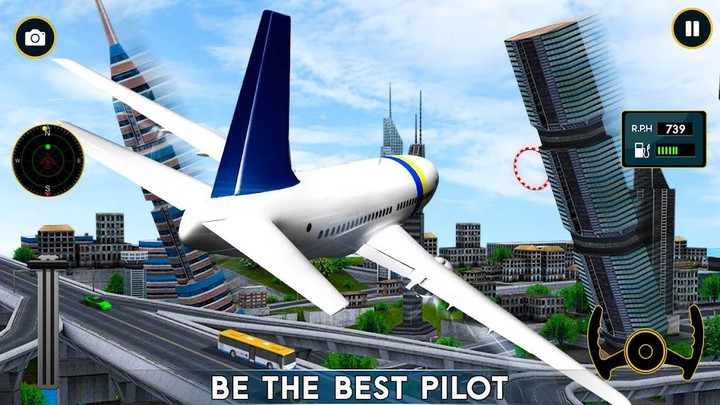 Flight Pilot Simulator Games<span>(Unlimited money)</span> screenshot image 3_Popularmodapk.com