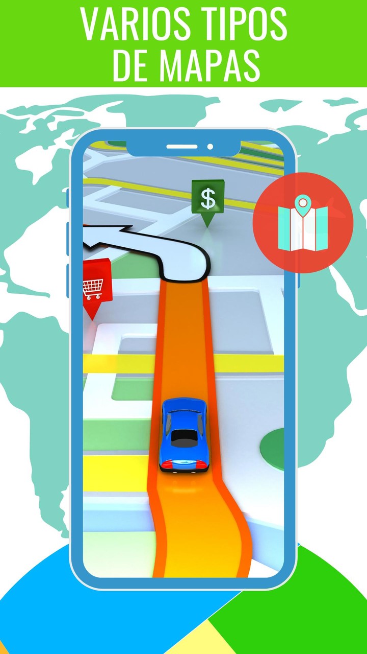 GPS Navegación Y Mapas Guía screenshot image 2_Popularmodapk.com