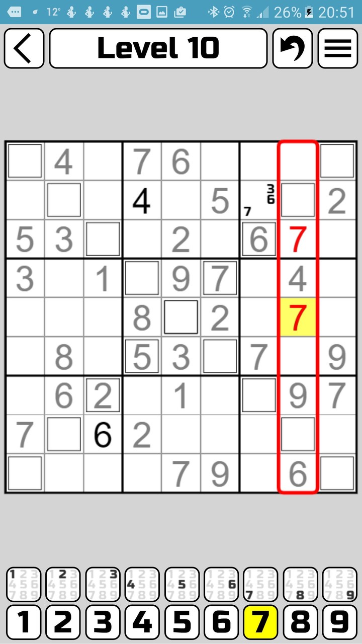 Sudoku X screenshot image 2_Popularmodapk.com