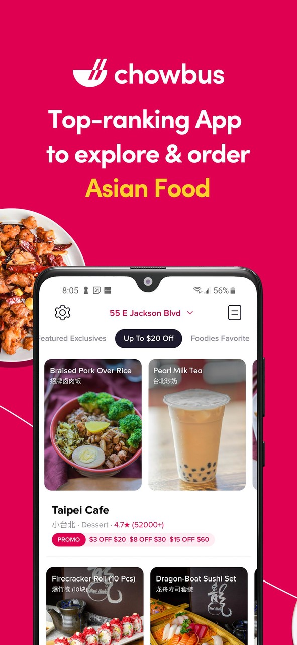 Chowbus: Asian Food Delivery screenshot image 1_Popularmodapk.com