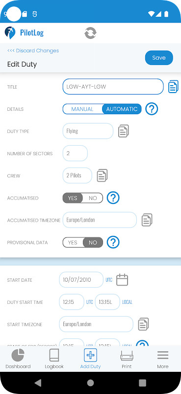 PilotLog screenshot image 17_Popularmodapk.com