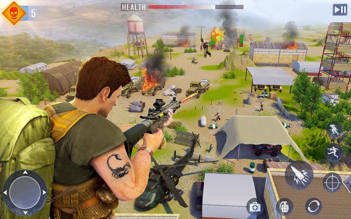 Cover Strike Gun Shooting Game screenshot image 3_Popularmodapk.com