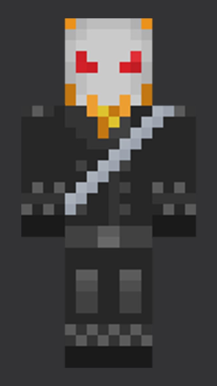 Ghost Rider Minecraft Skin screenshot image 2_Popularmodapk.com