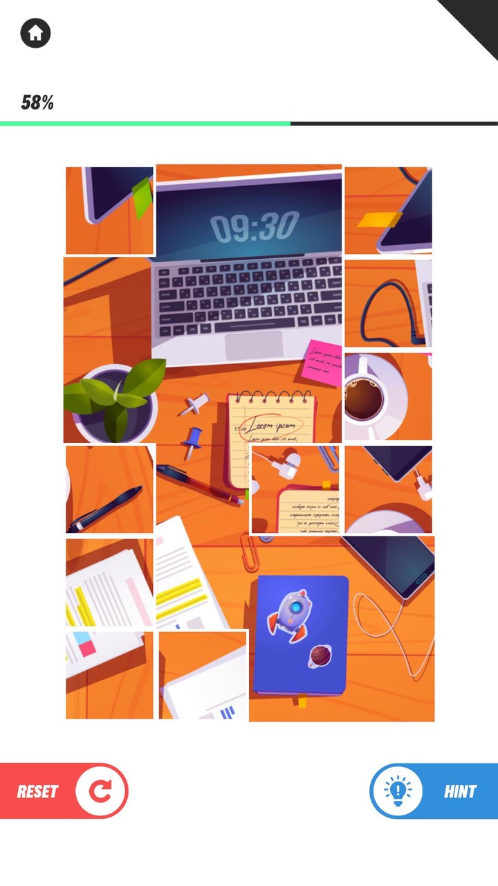 Turn Tiles: Art Puzzle screenshot image 3_Popularmodapk.com