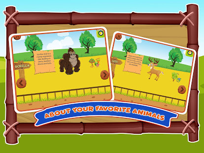 Zoo Animals Sound Kids Games - Name Color Puzzle<span>(Paid for free)</span> screenshot image 1_Popularmodapk.com
