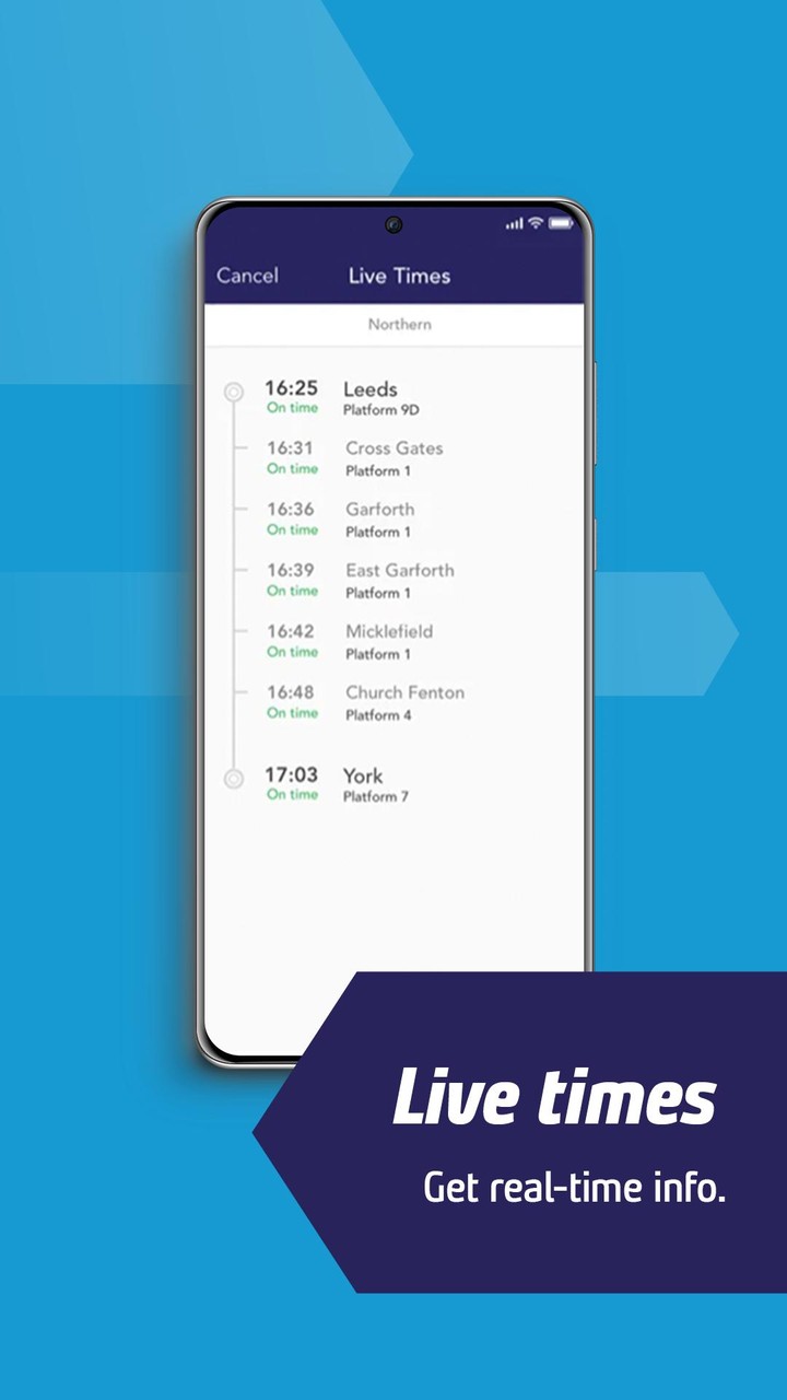 Northern train tickets & times screenshot image 4_Popularmodapk.com