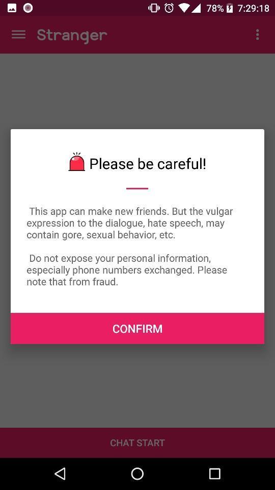 Stranger with Chat. Stranger, Random Chat screenshot image 1_Popularmodapk.com