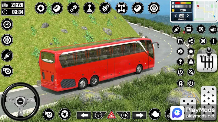 Coach Bus Driving Simulator<span>(Speed change)</span> screenshot image 3_Popularmodapk.com