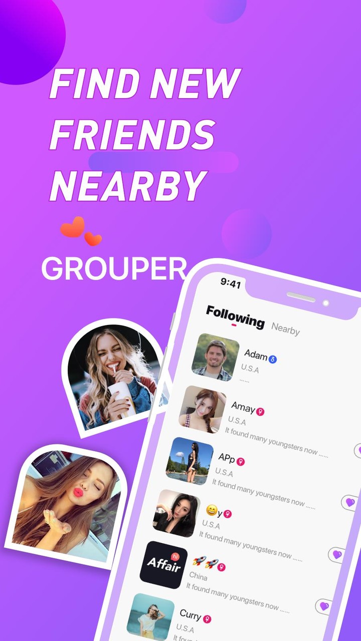 Grouper: For Singles & Couples screenshot image 2_Popularmodapk.com