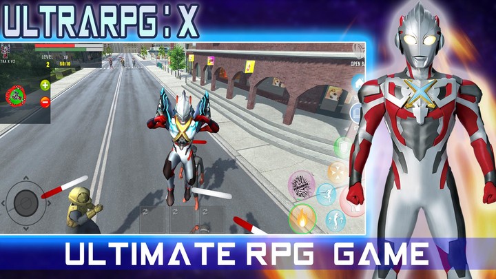 UltraRPG : X Fighter 3D screenshot image 2_Popularmodapk.com