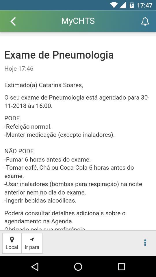 MyCHTS - Centro Hospitalar do Tâmega e Sousa screenshot image 7_Popularmodapk.com