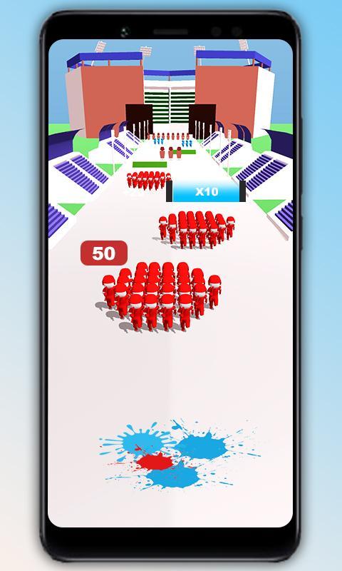 Count Crowd Run Mob Clash 3D screenshot image 10_Popularmodapk.com