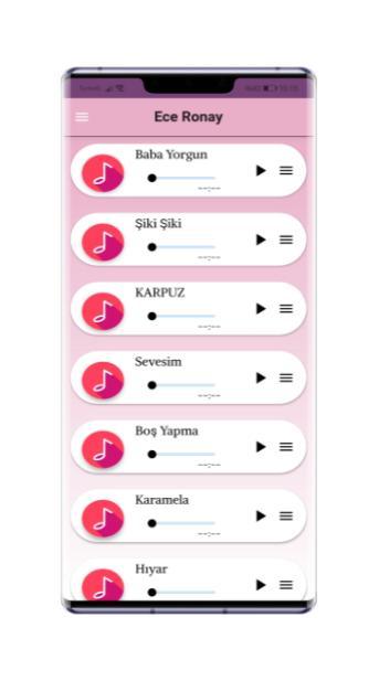 Ece Ronay Şarkıları 2022 screenshot image 1_Popularmodapk.com