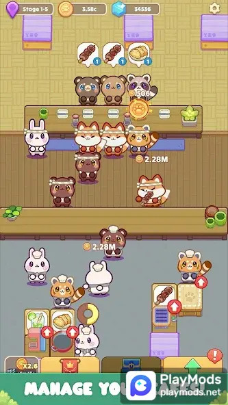 Cozy Cafe: Animal Restaurant<span>(Unlimited Money)</span> screenshot image 1_Popularmodapk.com