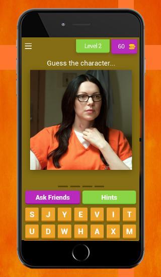Orange is the new black - QUIZ screenshot image 4_Popularmodapk.com