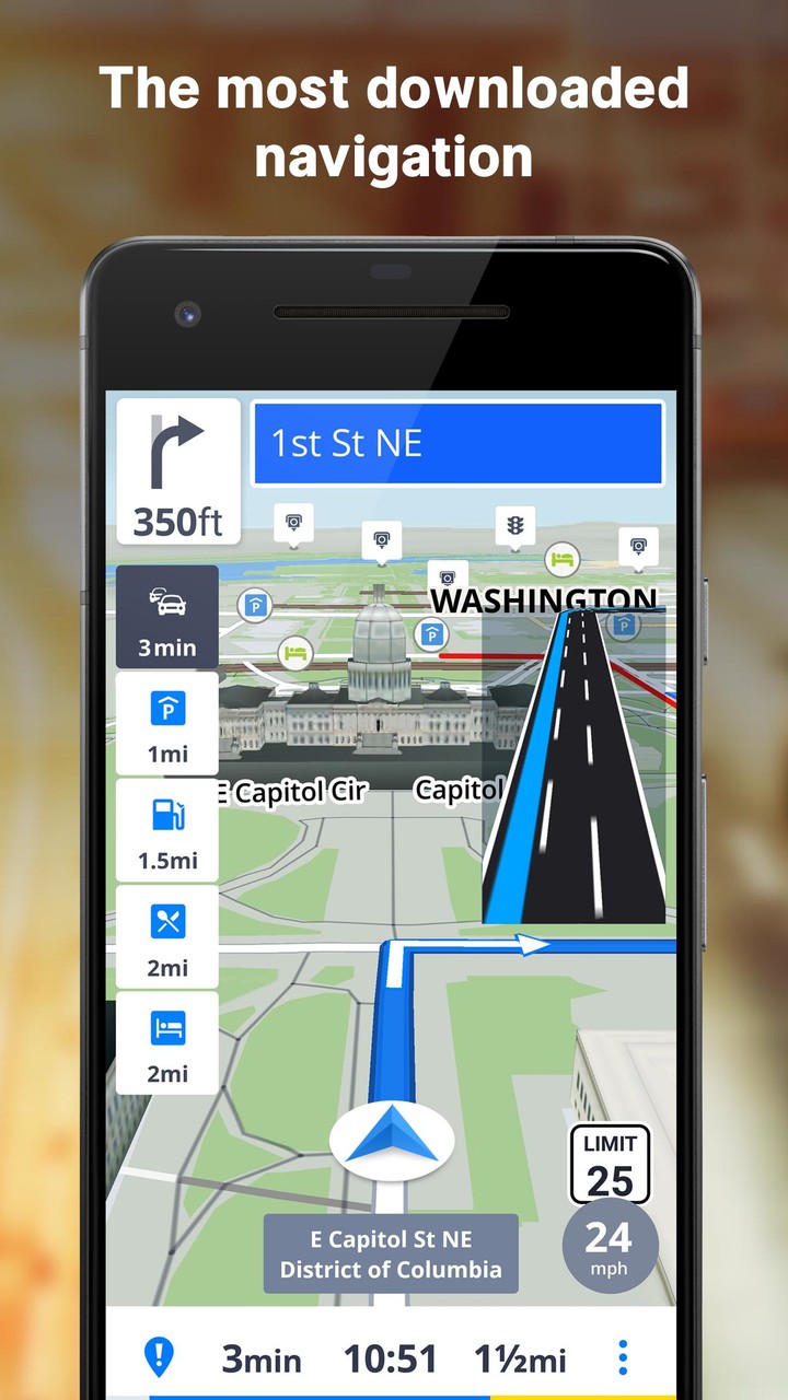 Sygic GPS Navigation & Maps<span>(Mod)</span> screenshot image 1_Popularmodapk.com