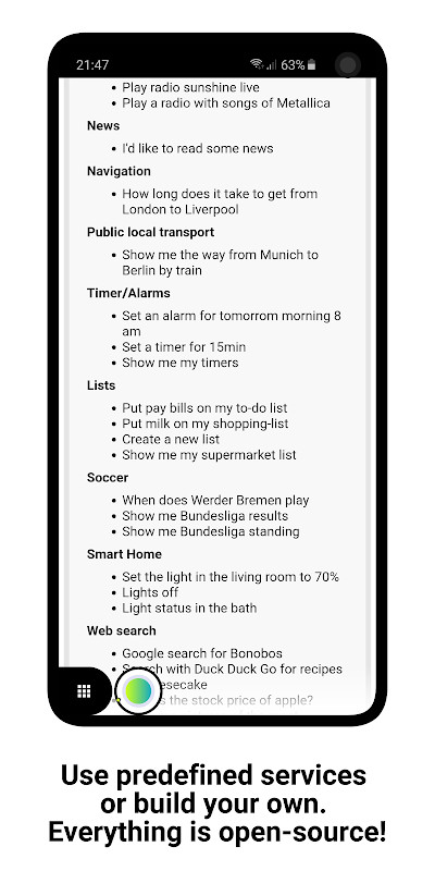 S.E.P.I.A. - Open Assistant screenshot image 4_Popularmodapk.com