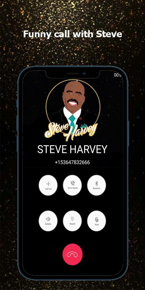 Steve Harvey Prank Video Call screenshot image 7_Popularmodapk.com