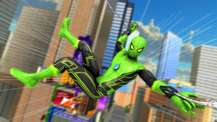 Spider Rope Stick-Man Shooter screenshot image 4_Popularmodapk.com