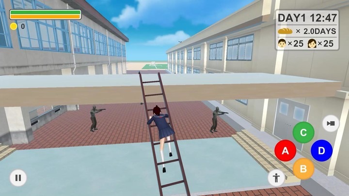 Zombie School Simulator screenshot image 12_Popularmodapk.com
