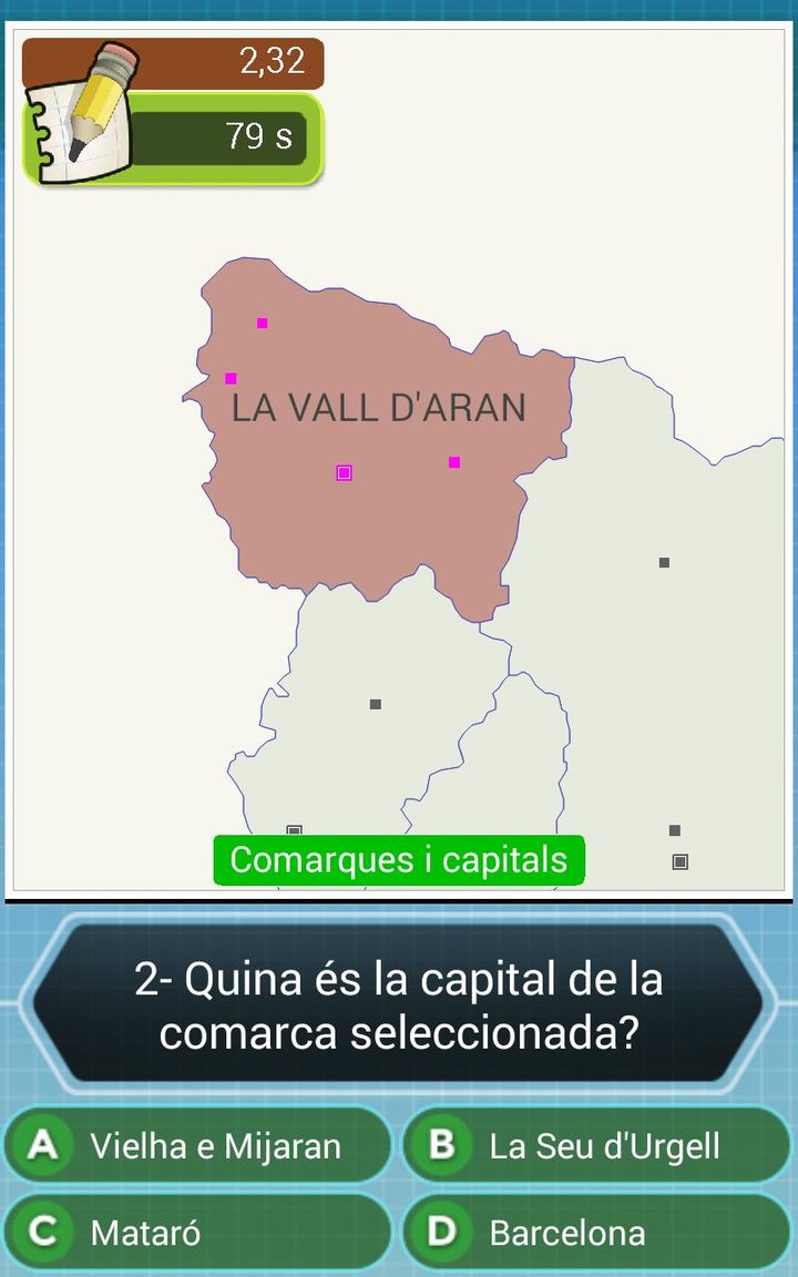 Catalunya Comarques Geografia screenshot image 3_Popularmodapk.com