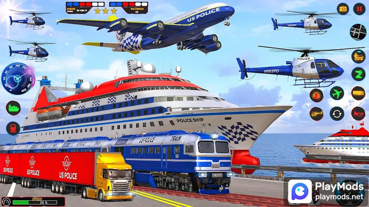 Police Car Driving: Car Games<span>(Speed change)</span> screenshot image 4_Popularmodapk.com