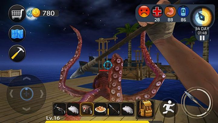 Ocean Survival screenshot image 2_Popularmodapk.com