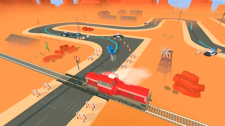 Line Race: Police Pursuit<span>(Unlimited money)</span> screenshot image 1_Popularmodapk.com