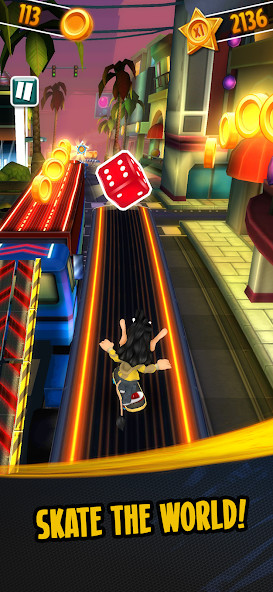 Hugo Super Skater - the chase<span>(Free Shopping)</span> screenshot image 2_Popularmodapk.com