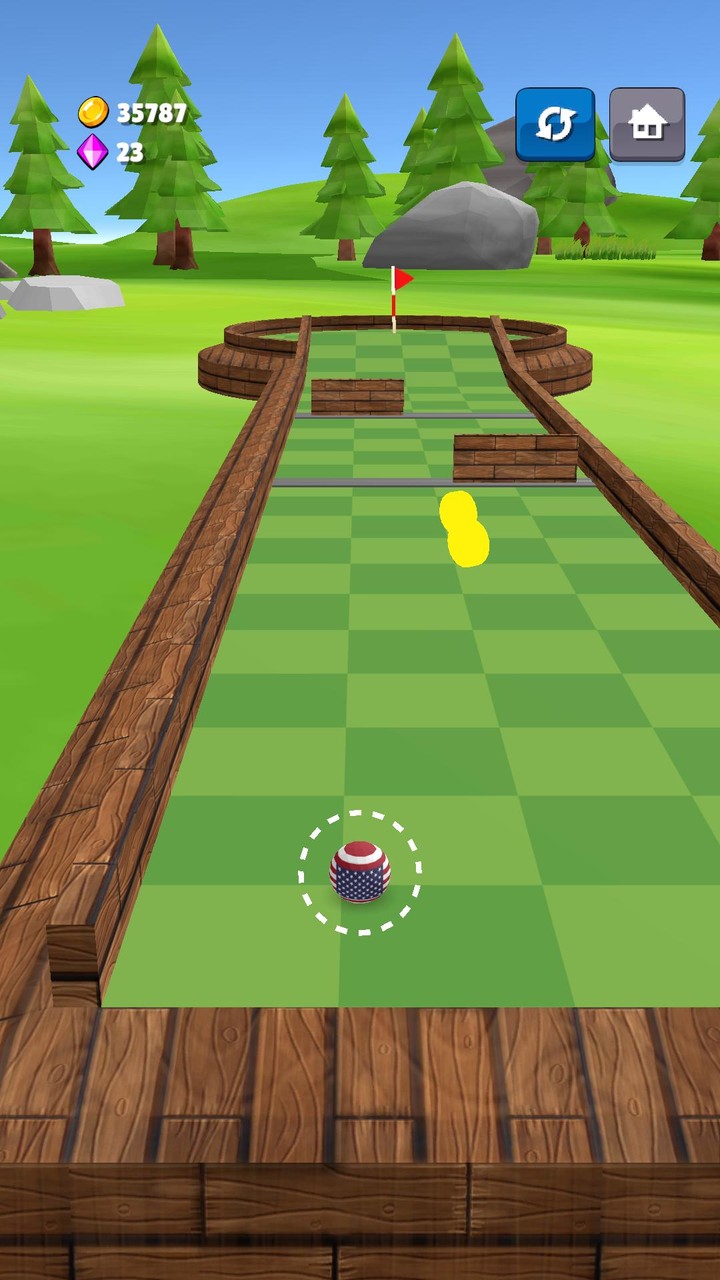 Mini Golf Challenge screenshot image 1_Popularmodapk.com