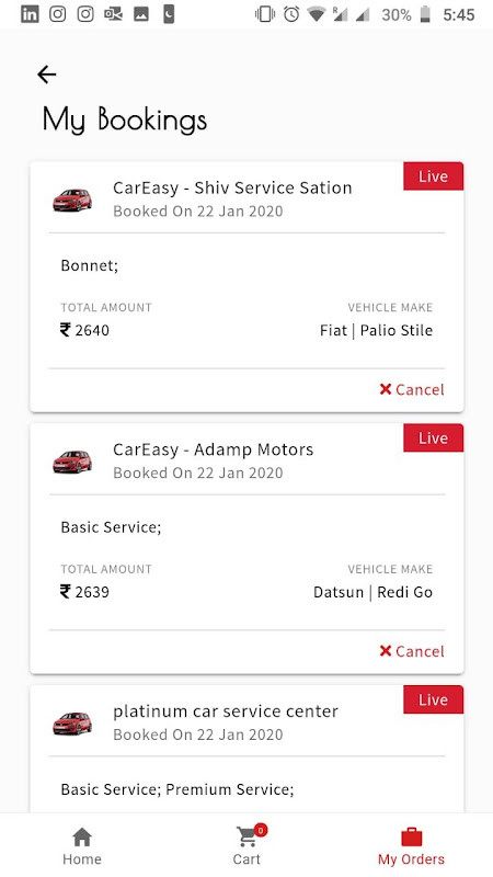 CarEasy - India's Best Car Servicing App screenshot image 16_Popularmodapk.com