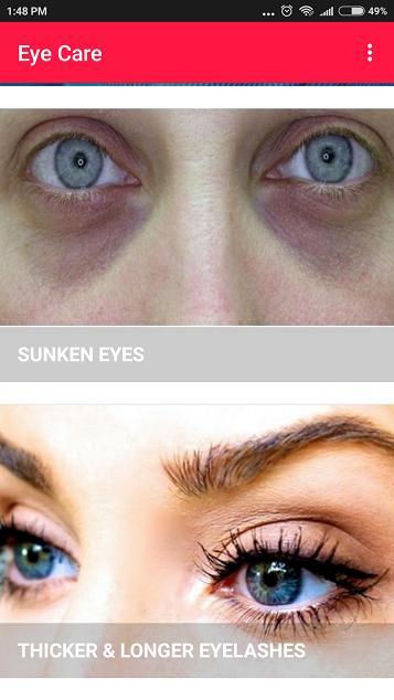 Eye Care - Eye Exercises, Dark Circles, Eyebrows screenshot image 6_Popularmodapk.com