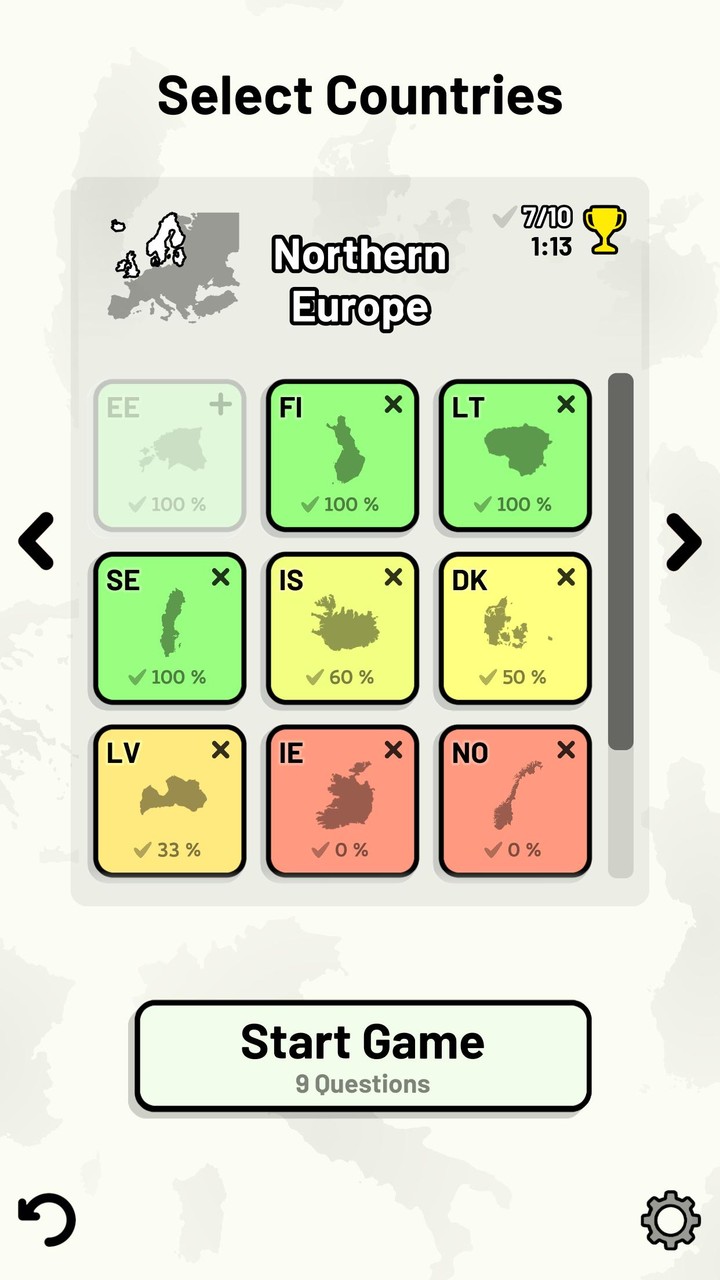 Countries of Europe Quiz screenshot image 3_Popularmodapk.com
