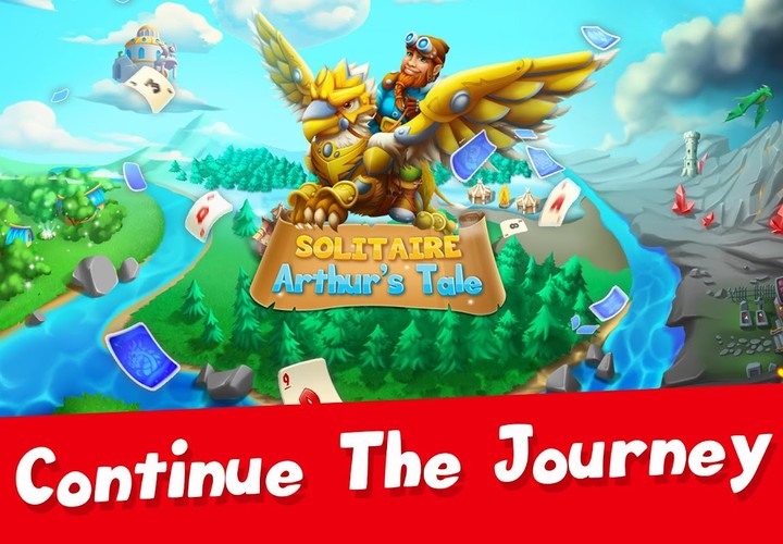 Solitaire Arthur Tale TriPeaks screenshot image 3_Popularmodapk.com