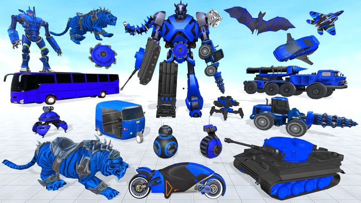 Tiger Robot War Robot Showdown screenshot image 1_Popularmodapk.com
