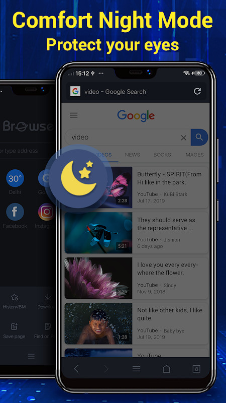 Browser for Android screenshot image 13_Popularmodapk.com
