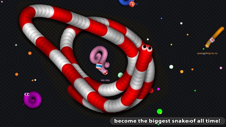Slink.io - Snake Game screenshot image 2_Popularmodapk.com