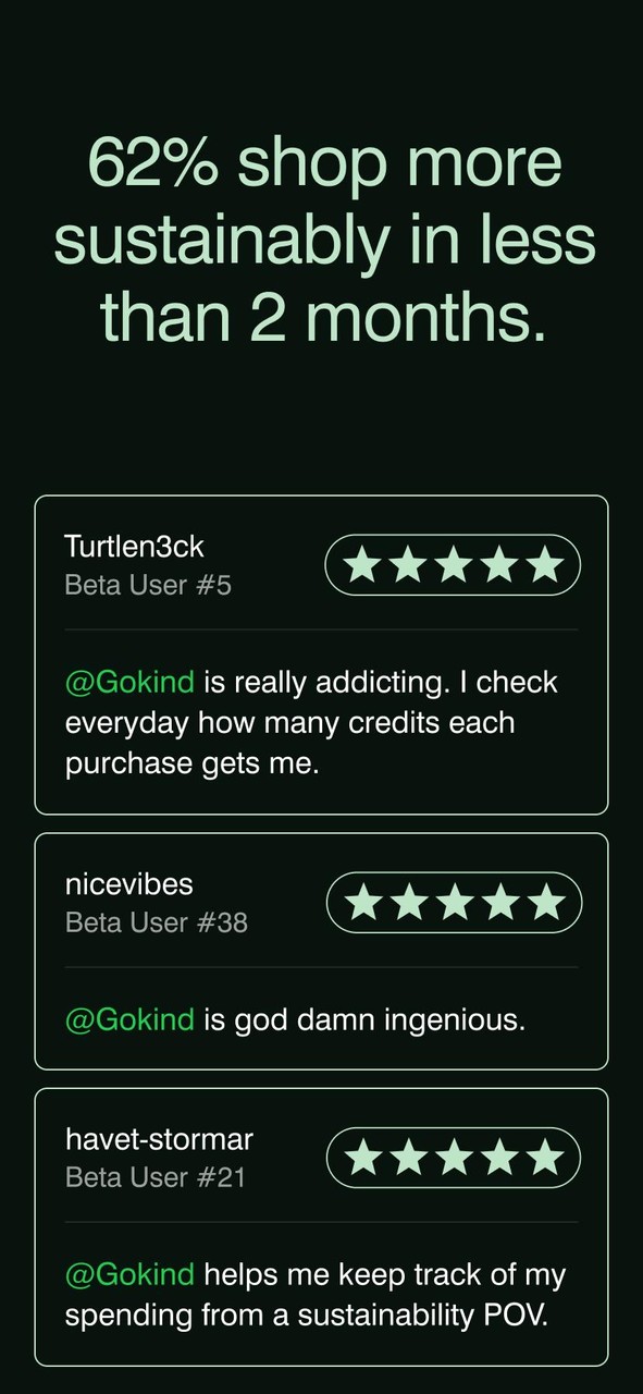 Gokind: Sustainable Living screenshot image 2_Popularmodapk.com