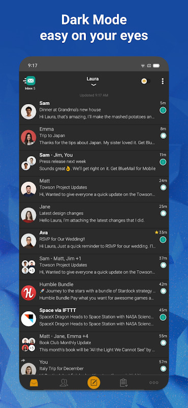 Email Blue Mail - Calendar screenshot image 8_Popularmodapk.com