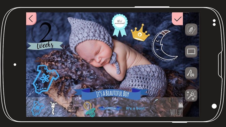 Baby Story Photo Editor App screenshot image 4_Popularmodapk.com