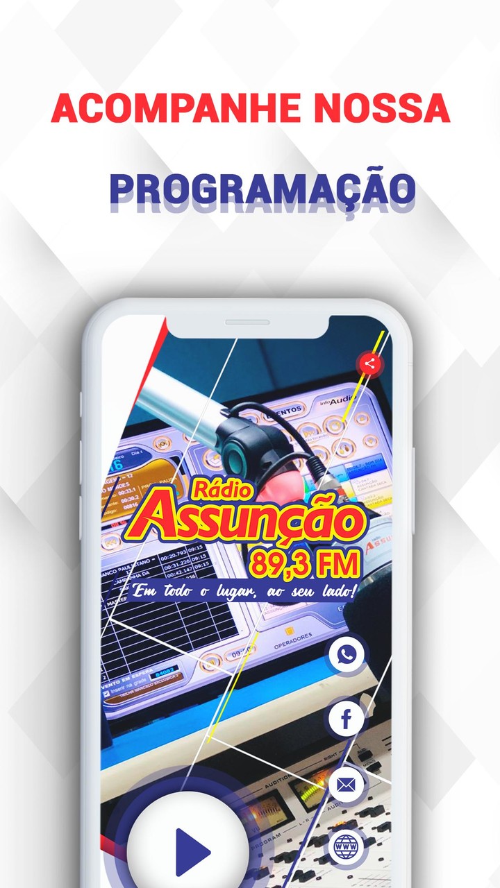 Assunção FM 89,3 screenshot image 3_Popularmodapk.com