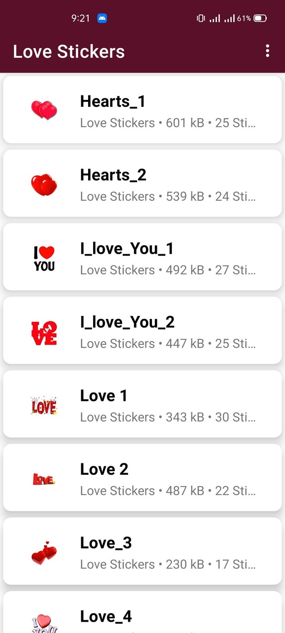 Love Romantic Stickers For Whatsapp - WAStickerApp screenshot image 4_Popularmodapk.com