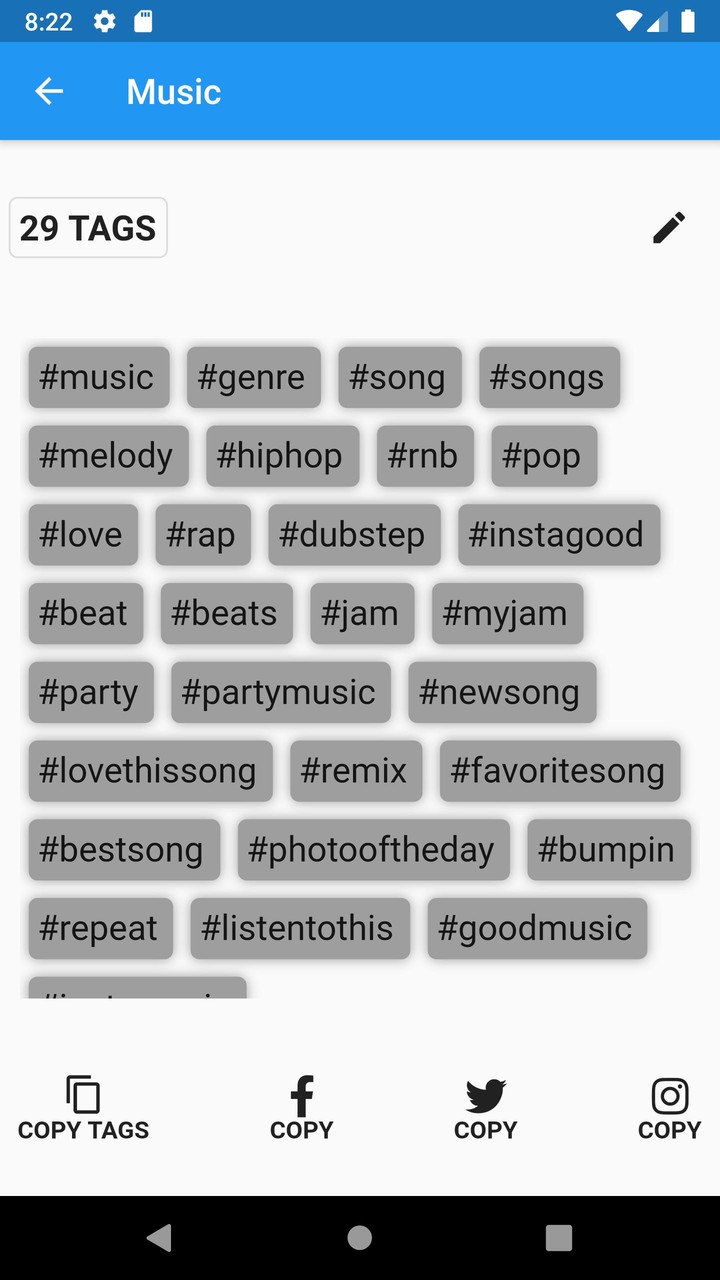 Hashtags Generator screenshot image 9_Popularmodapk.com