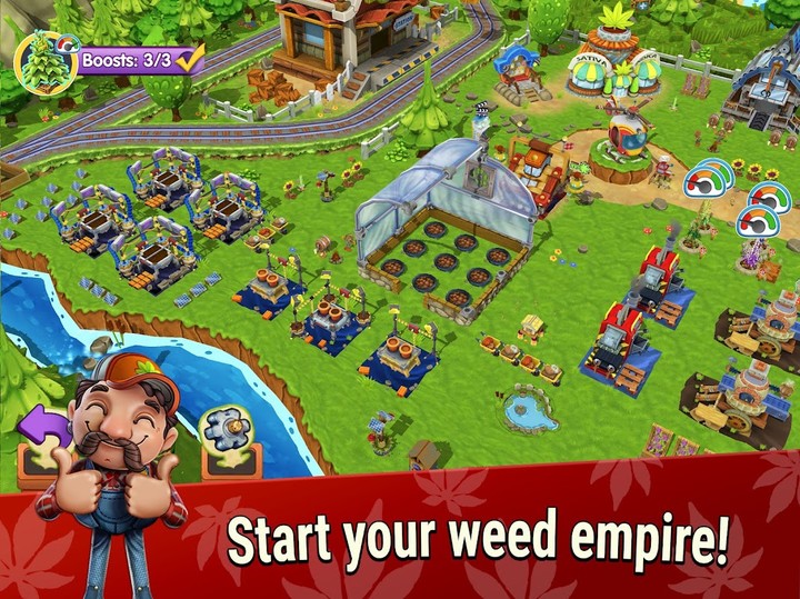 CannaFarm: Idle Weed Farming screenshot image 16_Popularmodapk.com