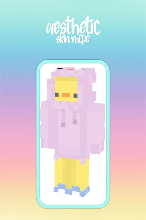 Aesthetic Skins For Minecraft PE screenshot image 4_Popularmodapk.com