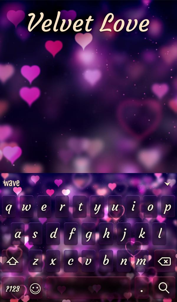 Velvet Love Animated Keyboard  screenshot image 2_Popularmodapk.com