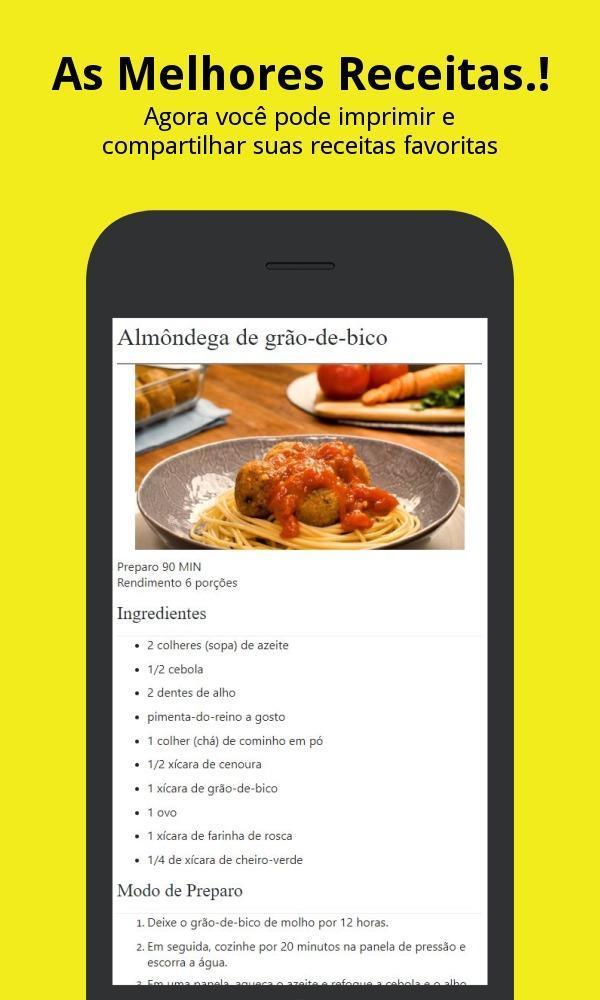 Receitas Fitness Fáceis screenshot image 13_Popularmodapk.com