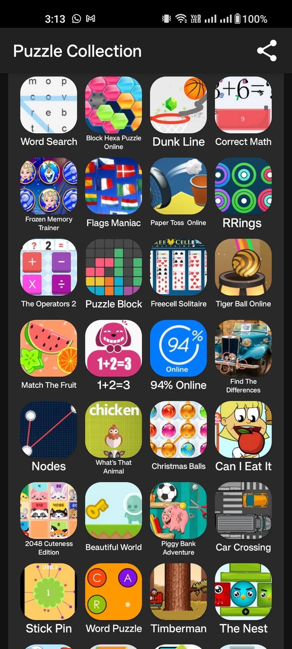 Puzzle Game Collection screenshot image 2_Popularmodapk.com